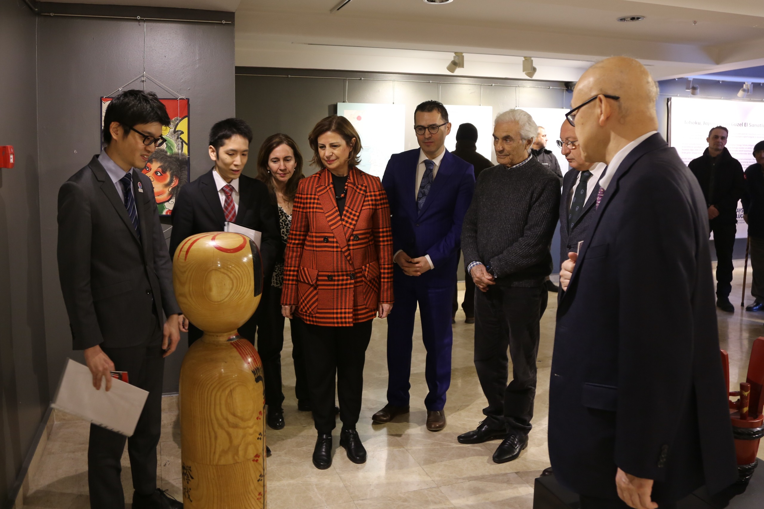 “Tohoku, Japonyanin Güzel El Sanatlari” Sergi̇si̇ Muhteşem Bi̇r Törenle Açildi (1)