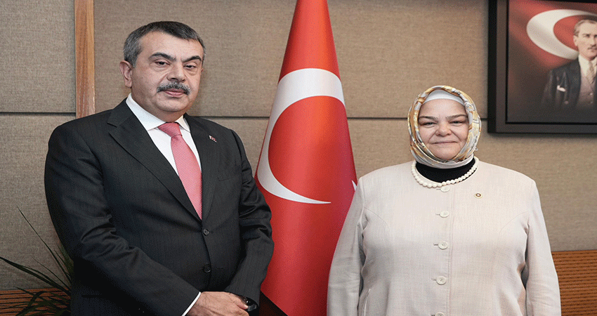 Milletvekili Ayşen Gürcan’a Bakan Yusuf Tekin'den  Ziyaret
