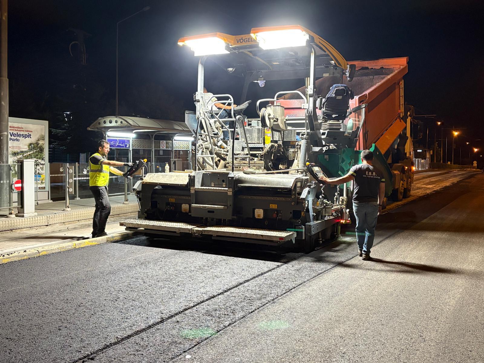 Sali̇h Bozok Caddesi̇’nde Çalişmalar Tamamlandi (3)