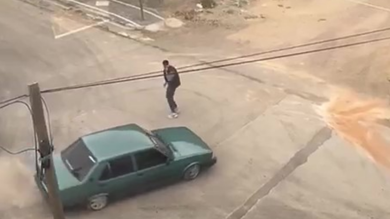 Sokakta otomobiliyle drift atan sürücüye 46 bin TL ceza
