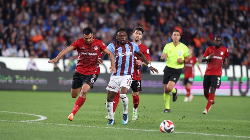 Trabzon evinde takıldı 1-1