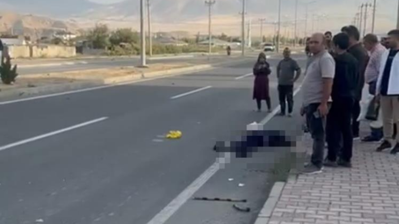 Karşıdan karşıya geçen yaşlı adamın hazin sonu