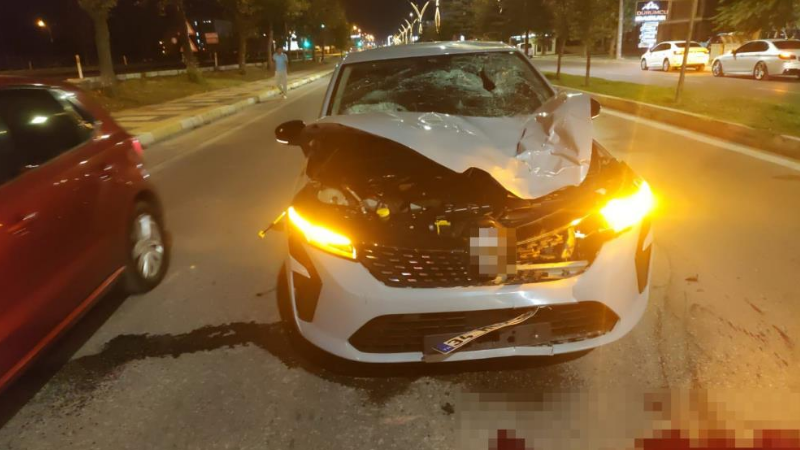 Otomobilin çarptığı yaya hayatını kaybetti