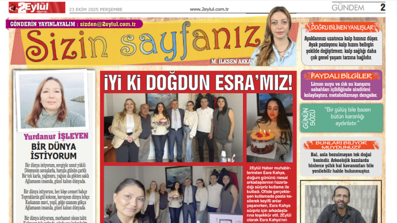 Sizin Sayfanız