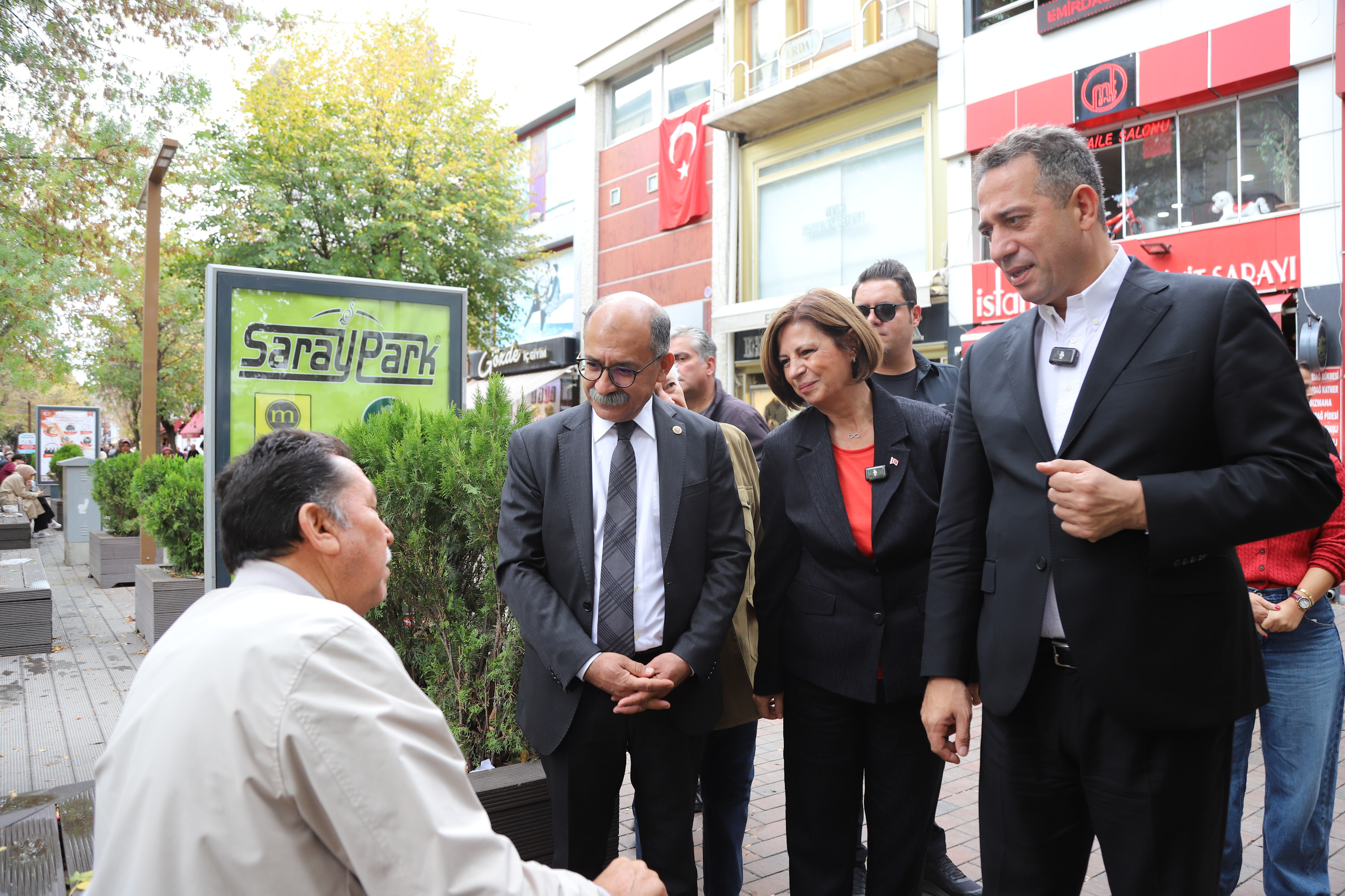 Chp Grup Başkanveki̇li̇ Başarir Ve Başkan Ünlüce Vatandaşla Buluştu (13)