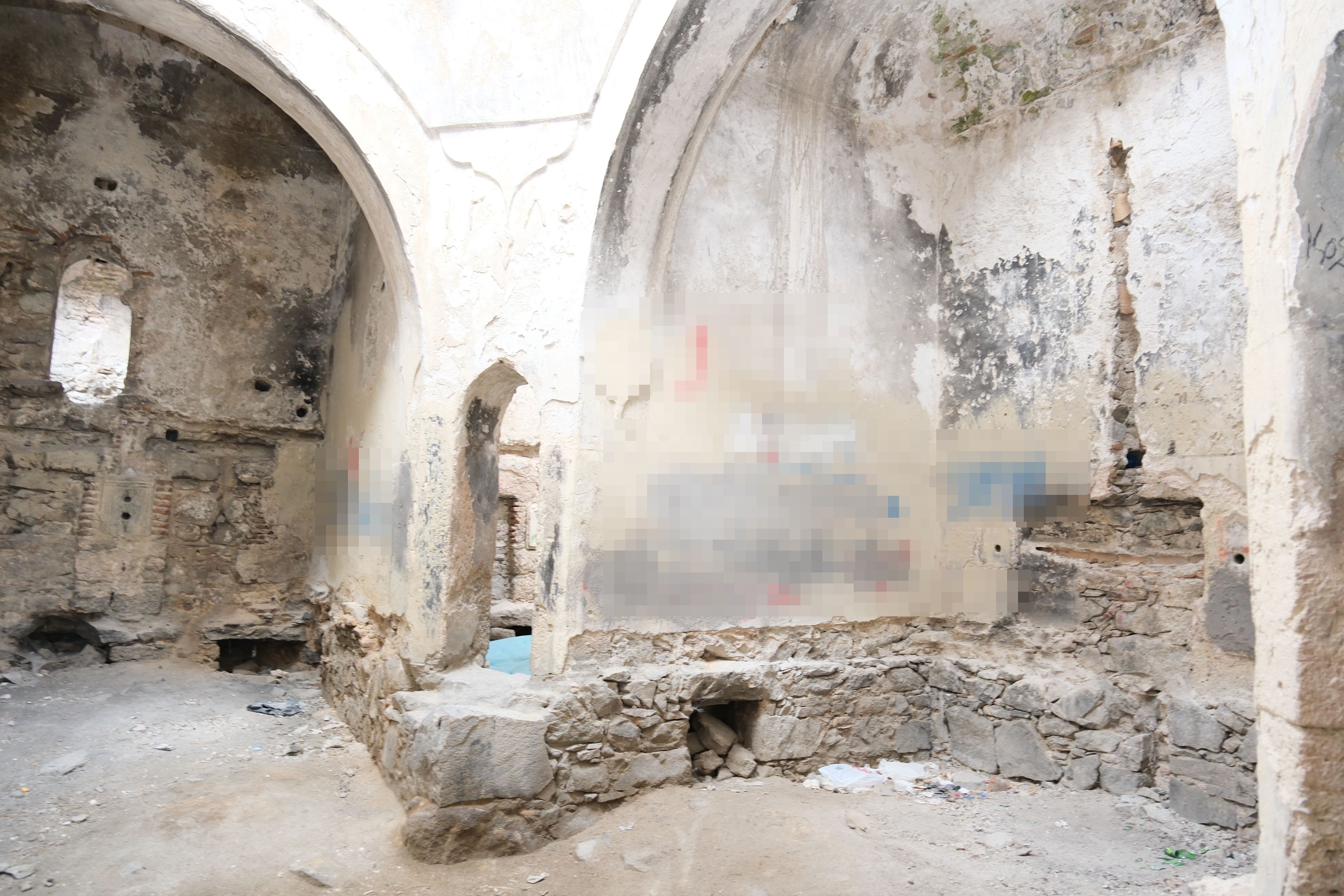 Gavur Hamami Restorasyon Çalişmalari Başliyor (2)