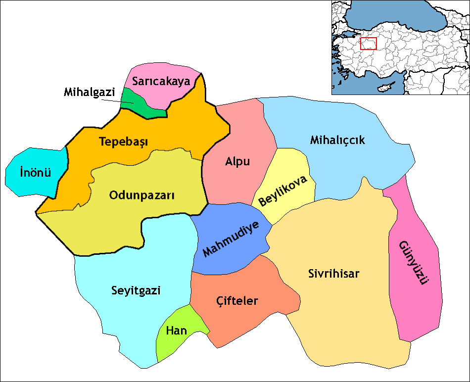 Eskişehir Districts