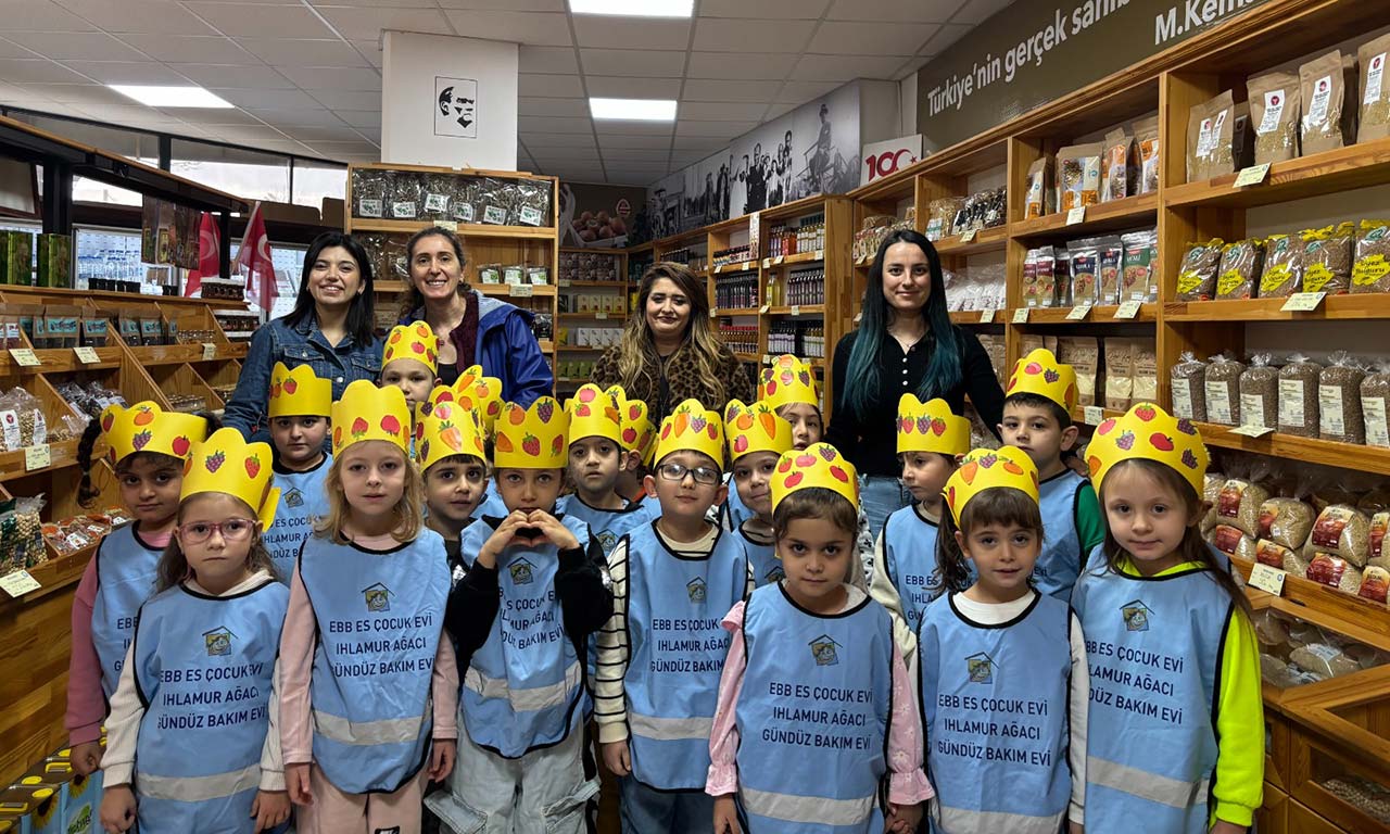 B Ü Y Ü K Ş E H İ R’ D E N Y E R L İ M A L I H A F T A S I’ N D A Ç O C U K L A R A L E Z Z E T L İ D E R S (1)