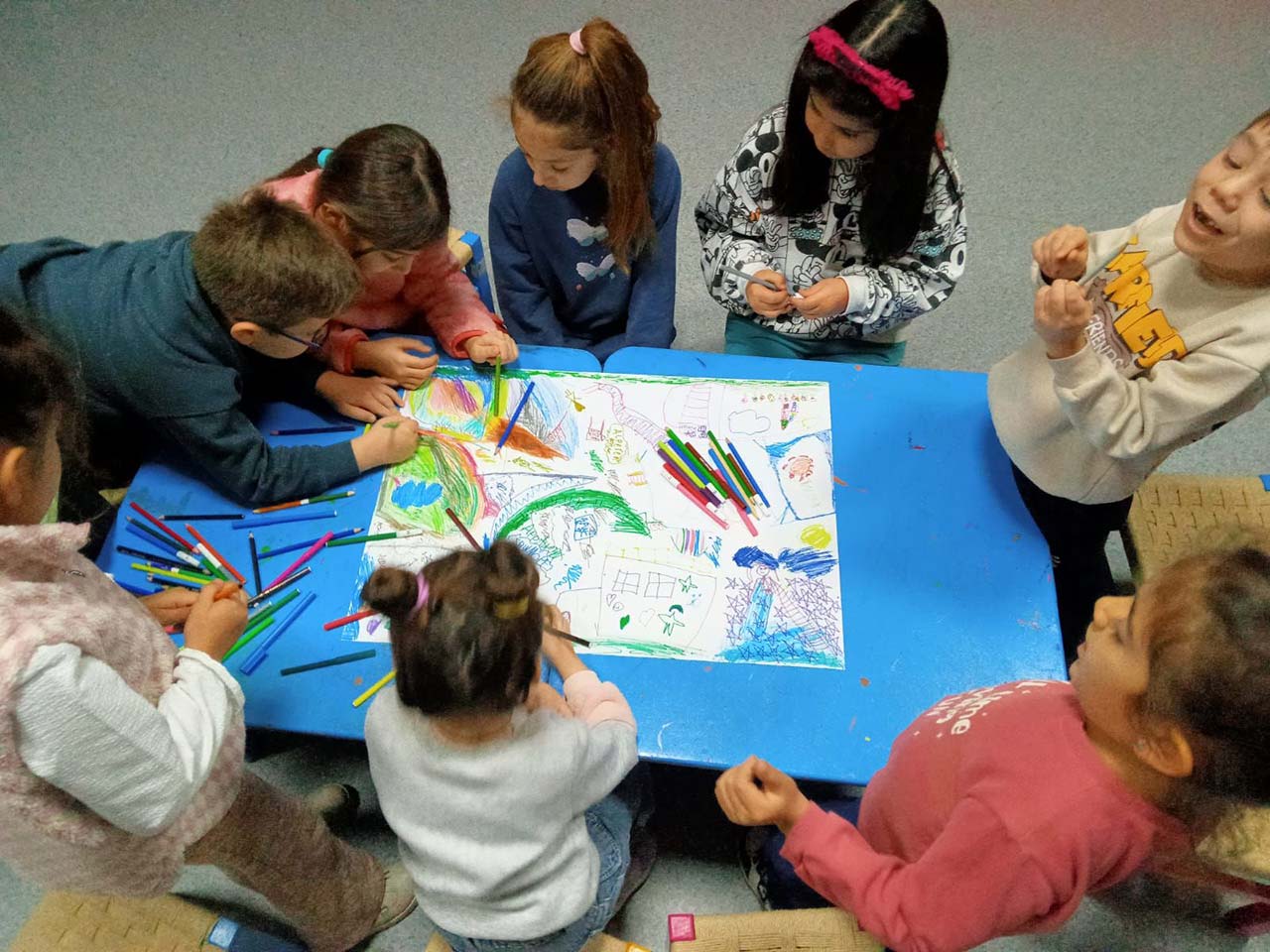 Ç O C U K L A R “ S E S İ N İ A Ç!” A T Ö L Y E S İ N D E Y E R E L D E M O K R A S İ Y İ D E N E Y İ M L E D İ (8)