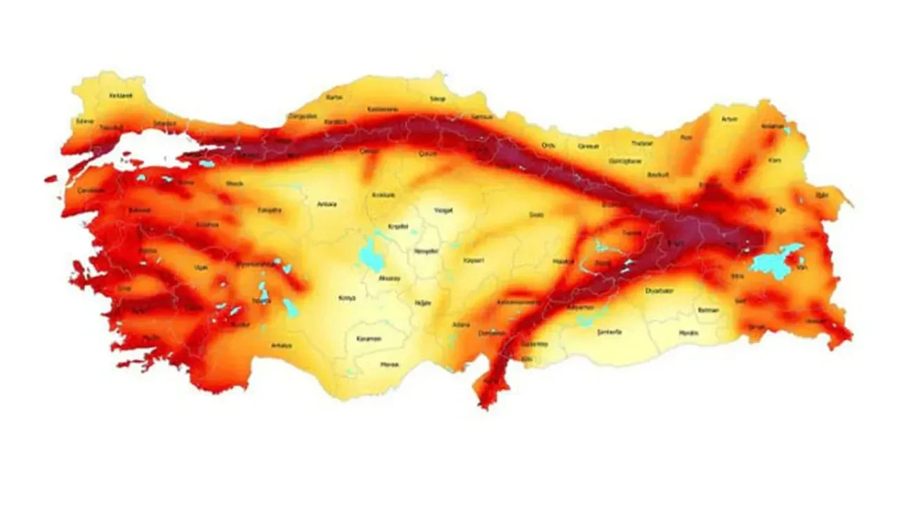 5334 Turkiyede Deprem Riski Olan Iller Aciklandi Fay Hatti Haritasi Guncellendi