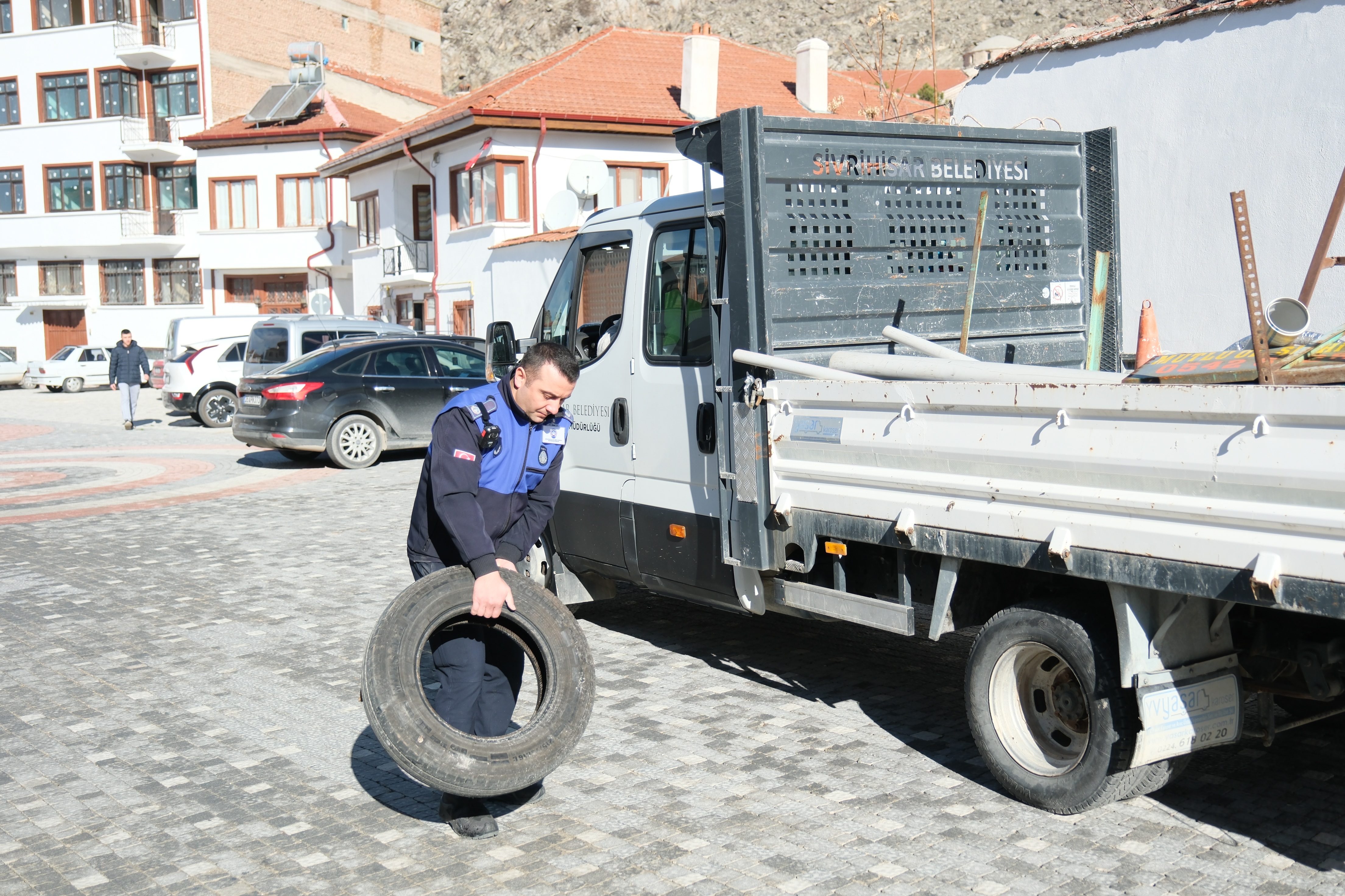 Sivrihisar’da Kaldırım İşgallerine Zabıta Geçit Vermiyor (1)