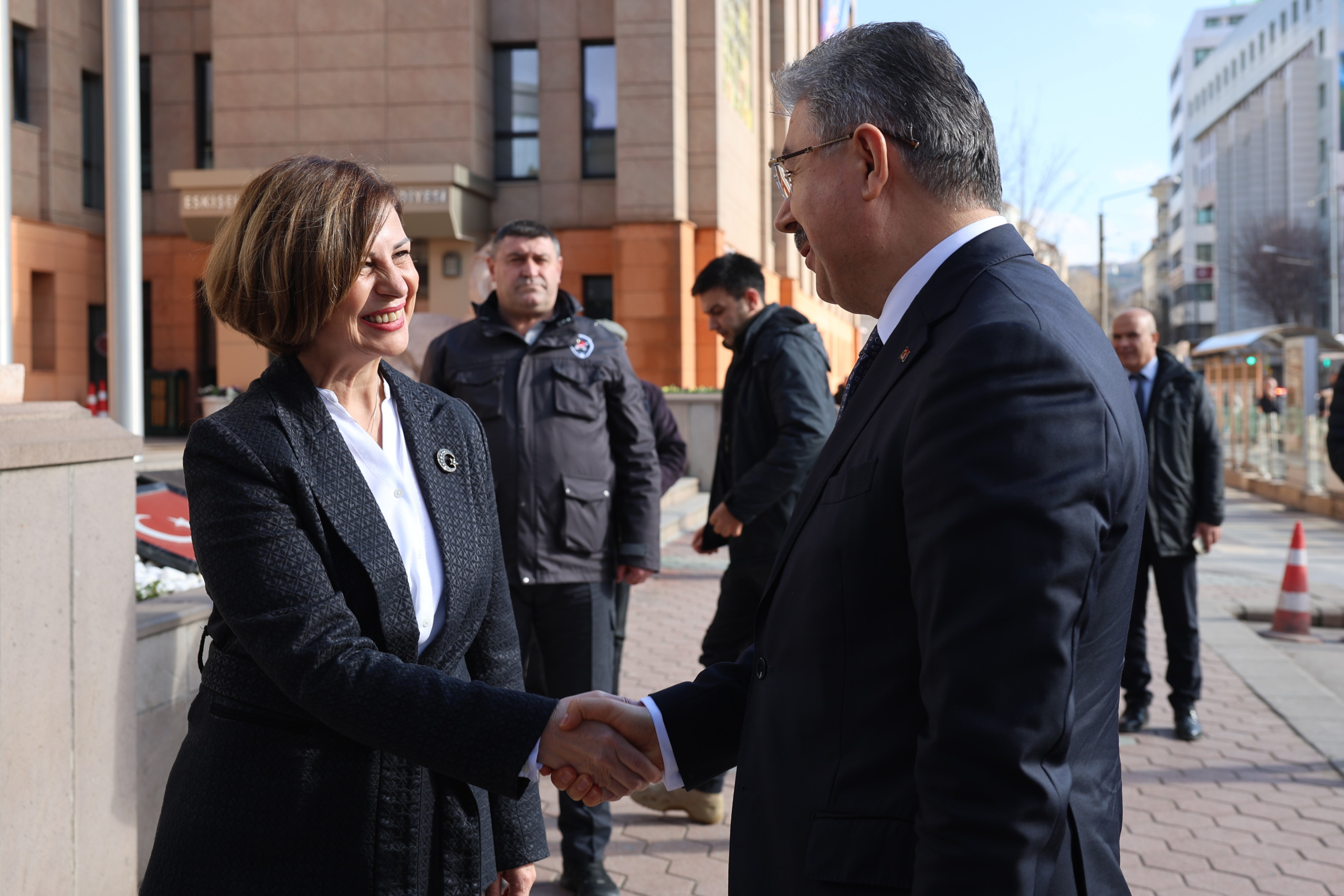 Vali̇ Yilmaz’dan Başkan Ünlüce’ye Zi̇yaret (3)