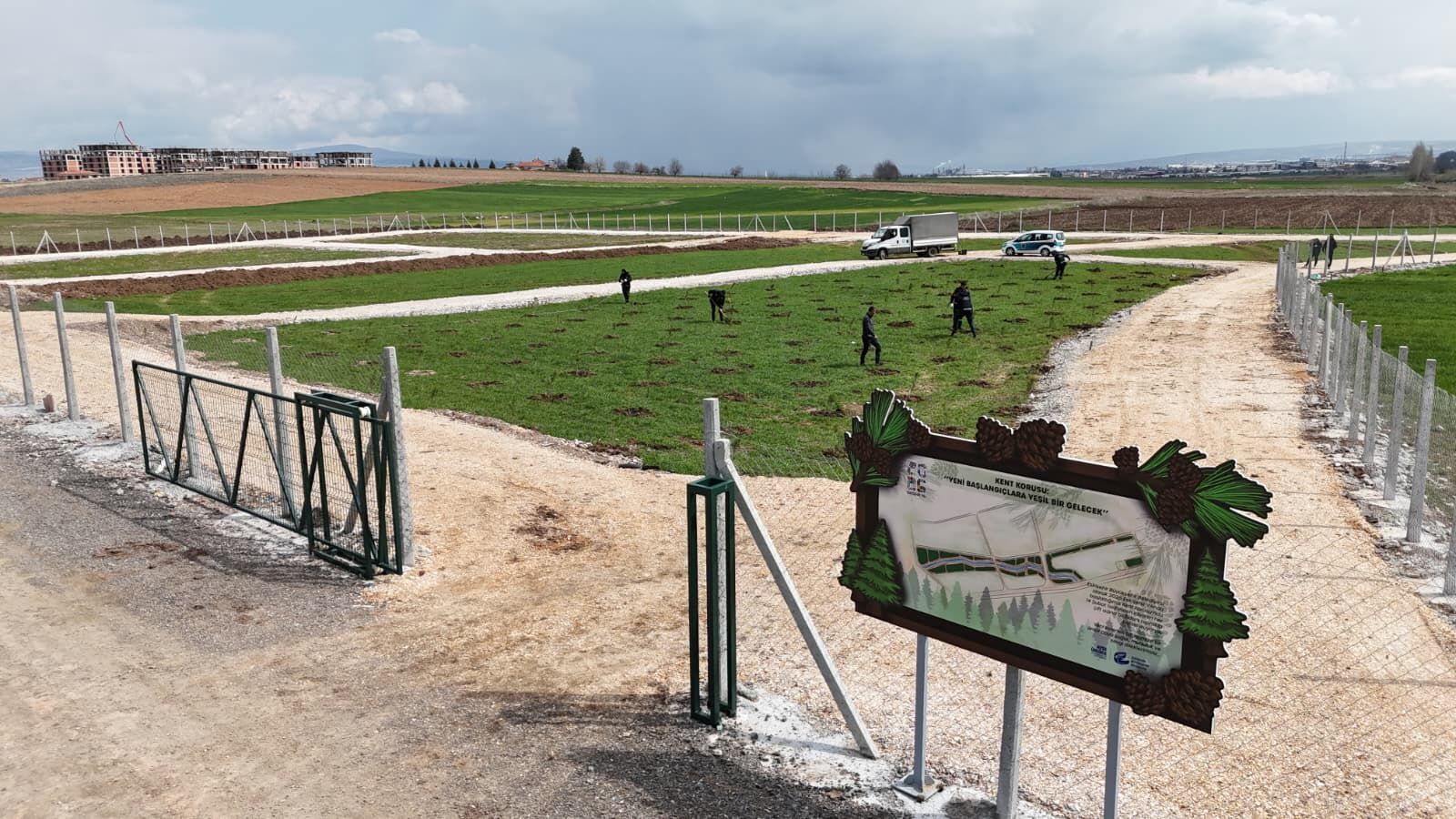 Fi̇danlar Kent Korusu’nda Hayat Buluyor (1)