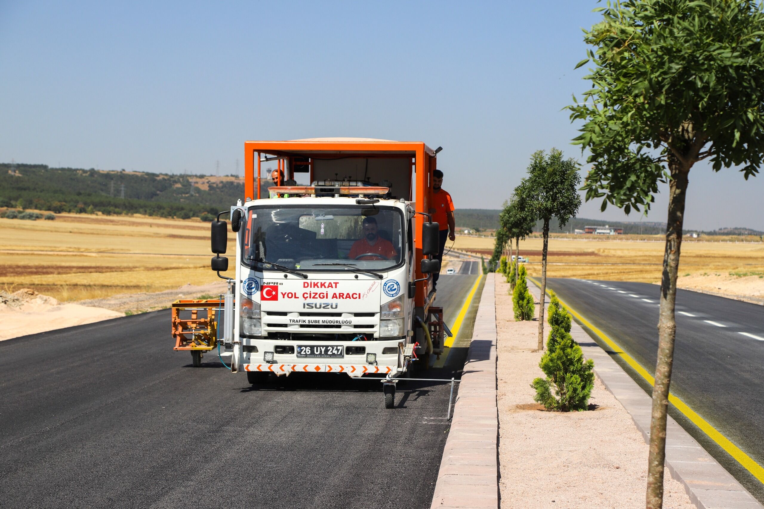 Bakimi Tamamlanan Yollar Çi̇zgi̇leri̇yle Güvenli̇ Hale Geli̇yor (4)