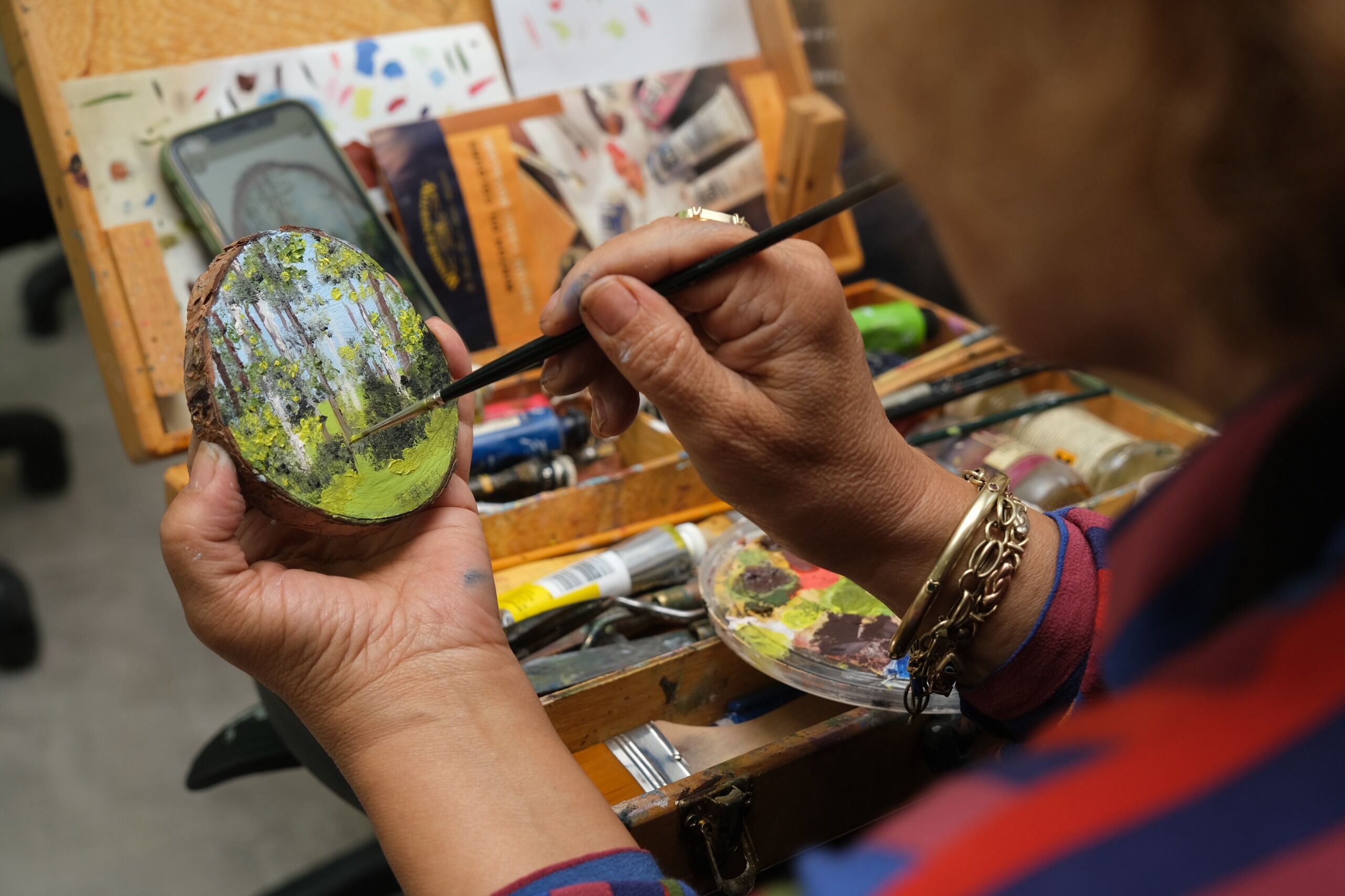 Sanat Sokaği Üreti̇me Kapilarini Açti (5)