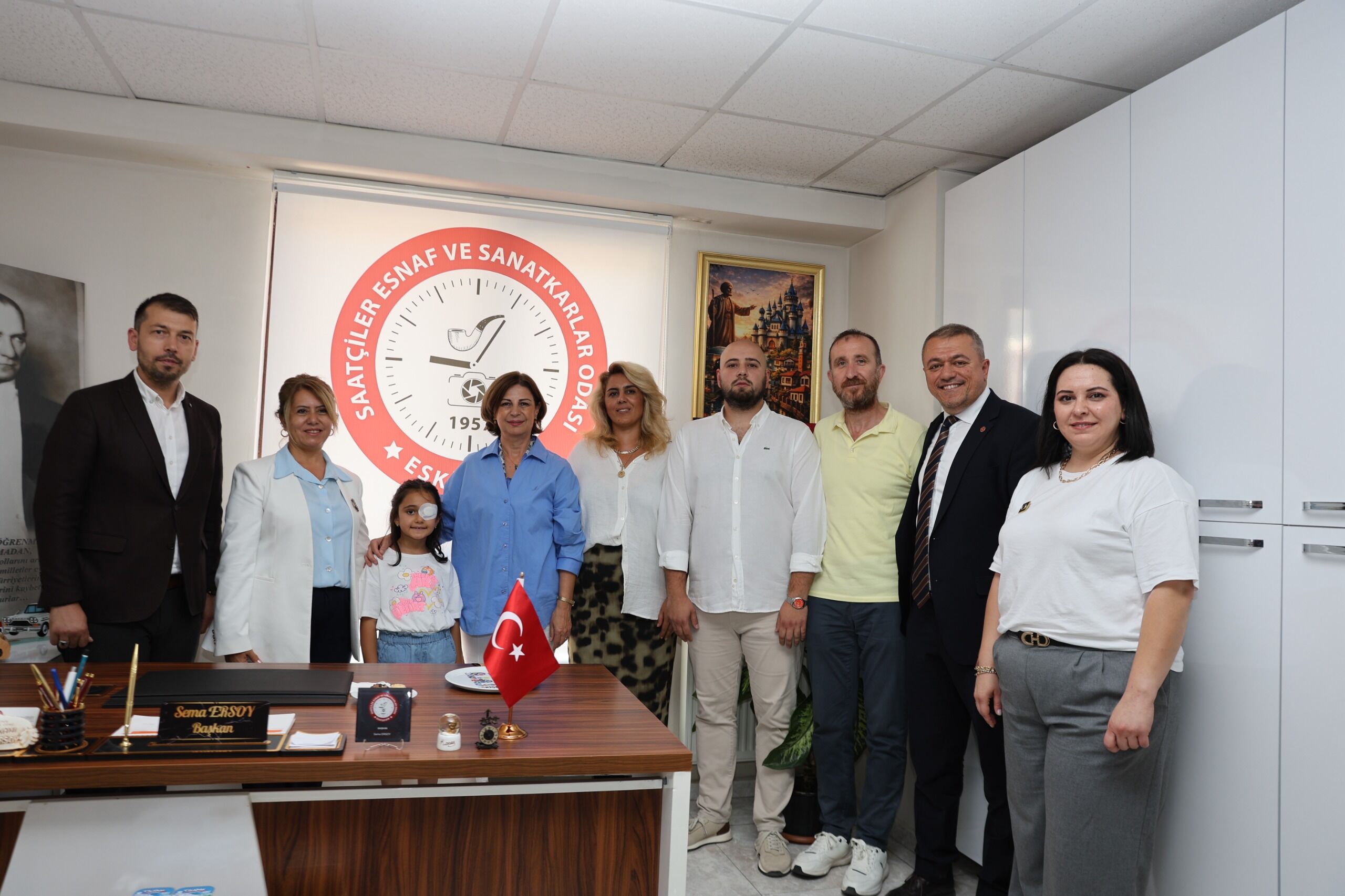 Başkan Ünlüce, Esnaf Odalarini Zi̇yaret Etmeyi̇ Sürdürüyor (4)