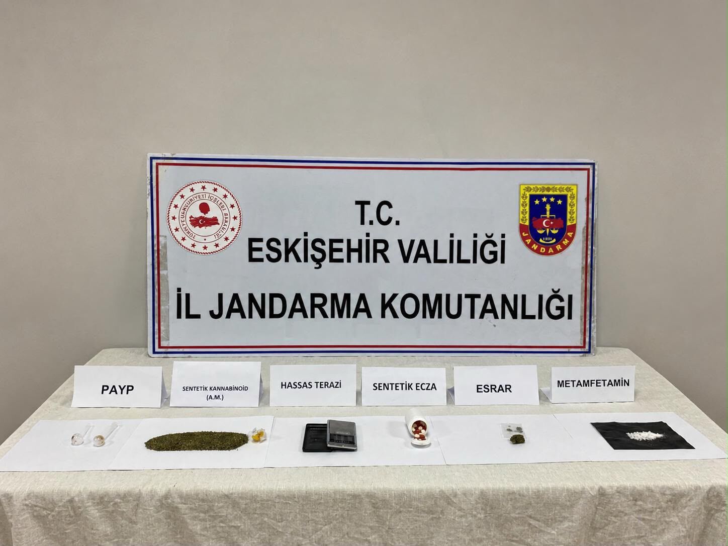 Eskişehir’de uyuşturucu operasyonu: 1 şüpheli tutuklandı