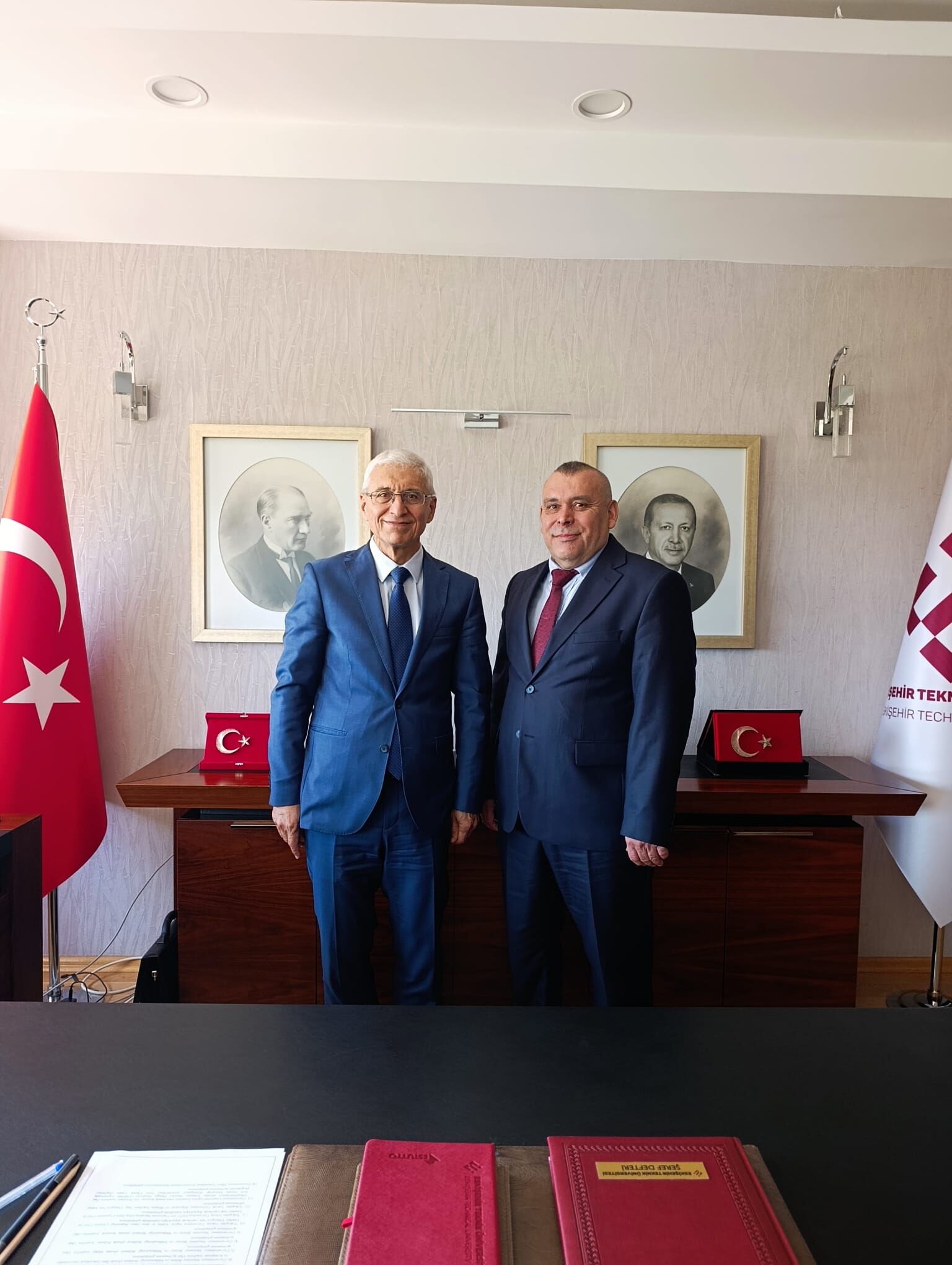 2Eylül’den ESTÜ Rektörü Özcan’a ziyaret