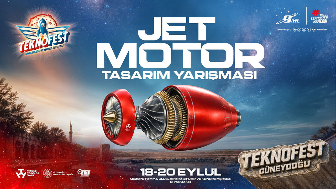 TEKNOFEST Jet Motor Tasarım Yarışması finali Diyarbakır’da tamamlandı