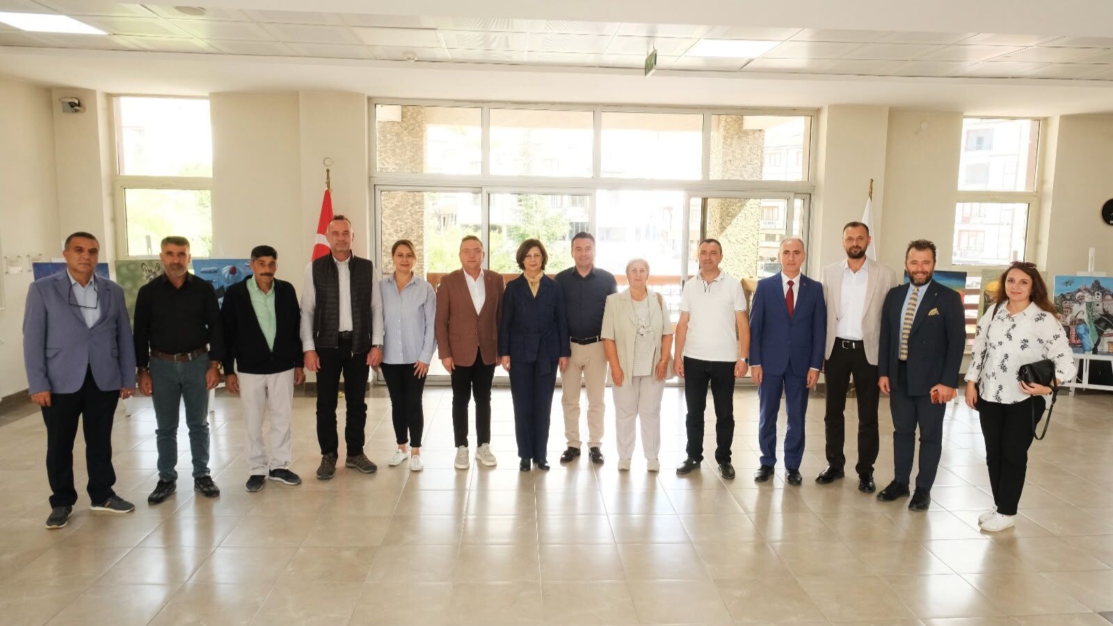 Başkan Ünlüce’den, Başkan Dökmeci’ye ziyaret