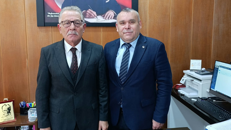 2Eylül’den Şeker Fabrikası Müdürü Yüksel’e ziyaret