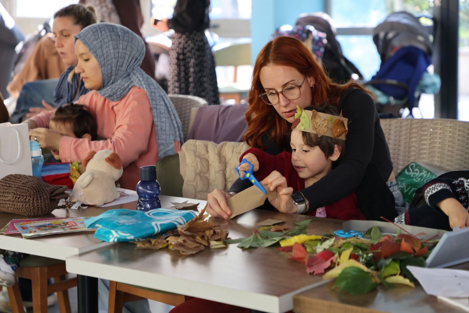 Kazım Kurt’un Desteğiyle Anneler Alaaddin Park Cafe’de Buluştu (5)
