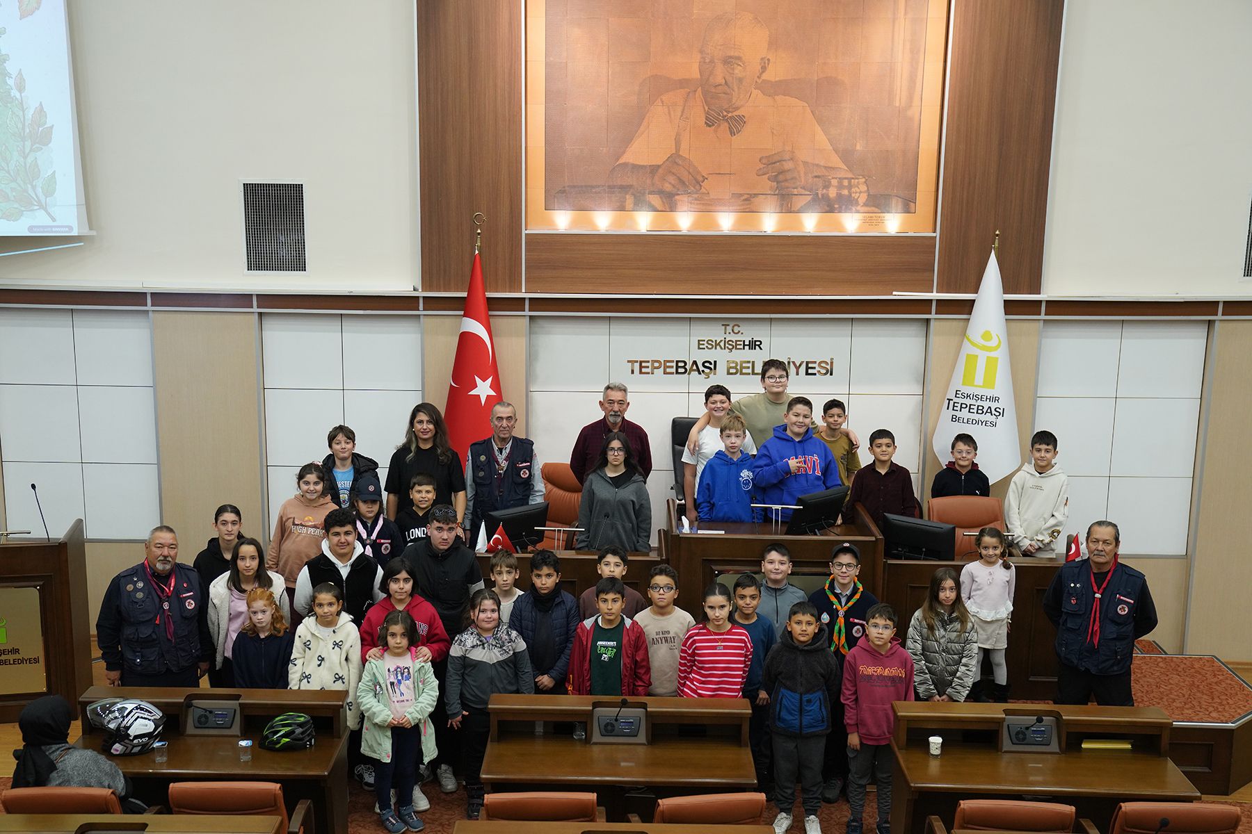 Tepebaşı’nda 66 izci adayı yeni döneme hazırlanıyor