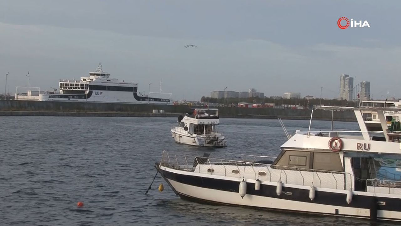 İstanbul’da bazı vapur seferleri iptal edildi