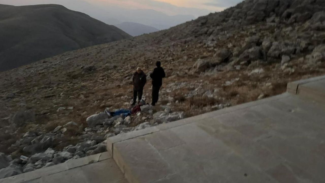 Merdivenlerden yuvarlanan turist yaralandı