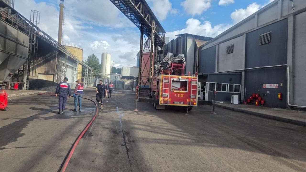 Yağ fabrikasında patlama: 1 işçi yaralandı