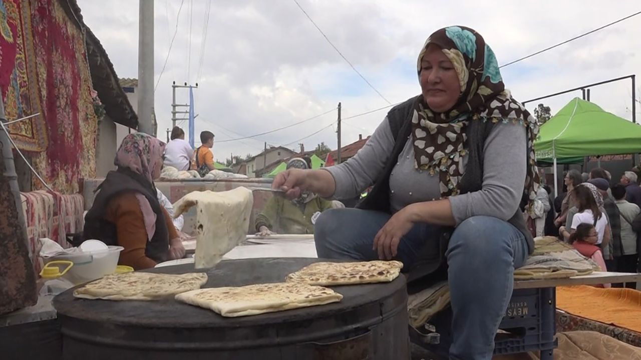 Kızılinler’in yeni lezzeti: Bal kabaklı gözleme