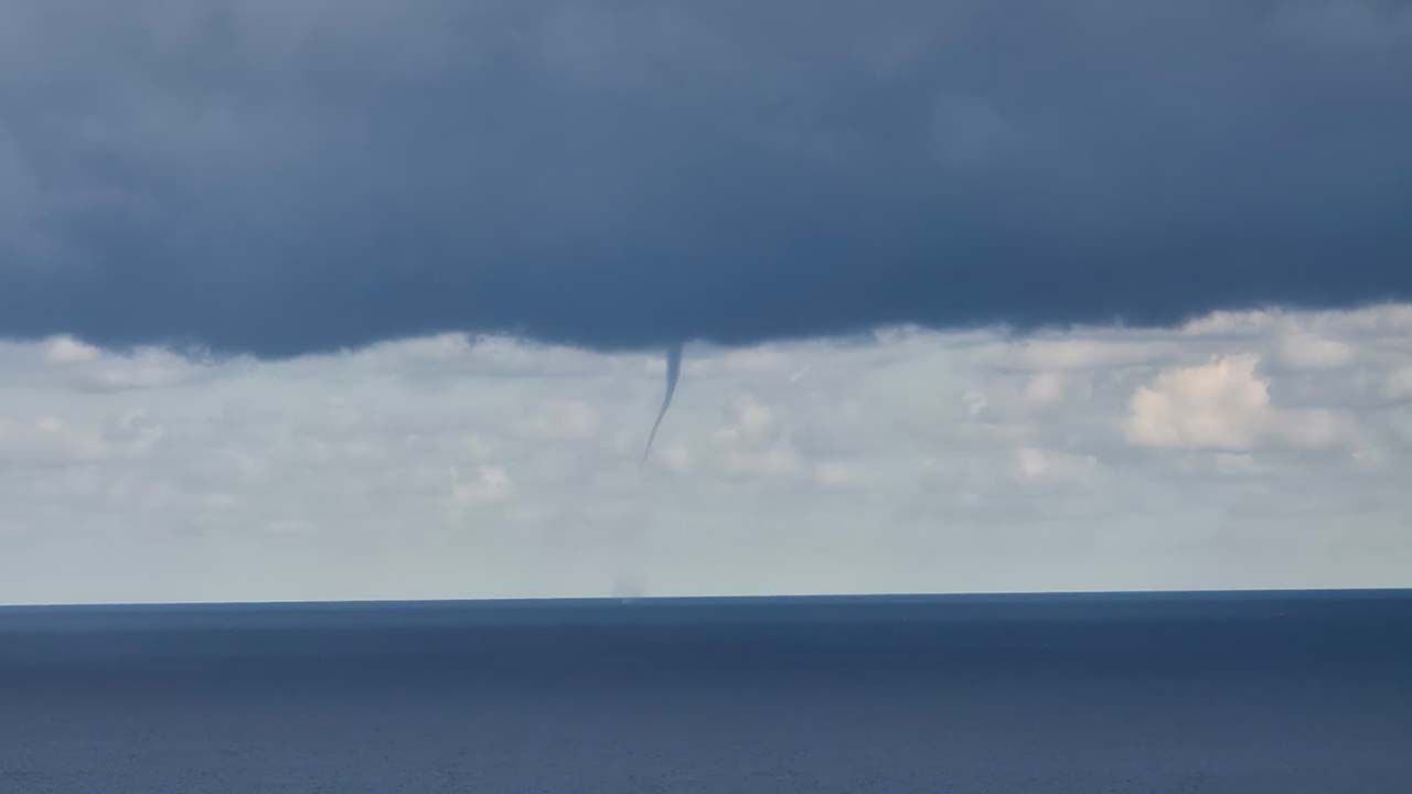 Zonguldak açıklarında art arda hortumlar görüldü