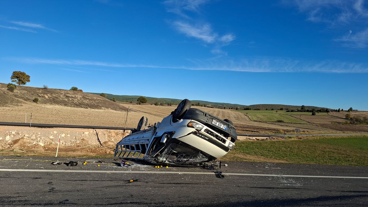 Trafik kazası: 4 yaralı