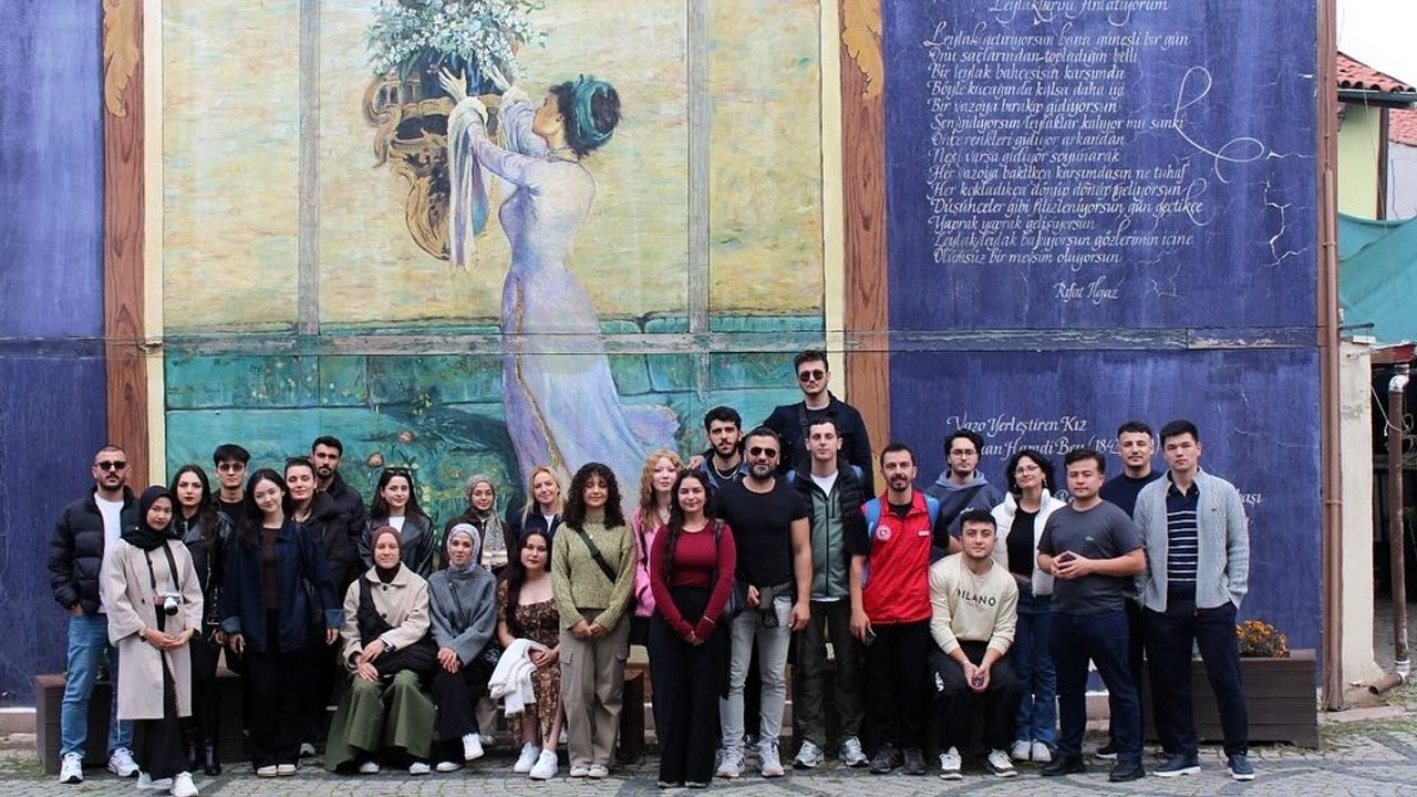 SUBÜ’lü öğrenciler Eskişehir’in kültürel mirasını keşfettiler