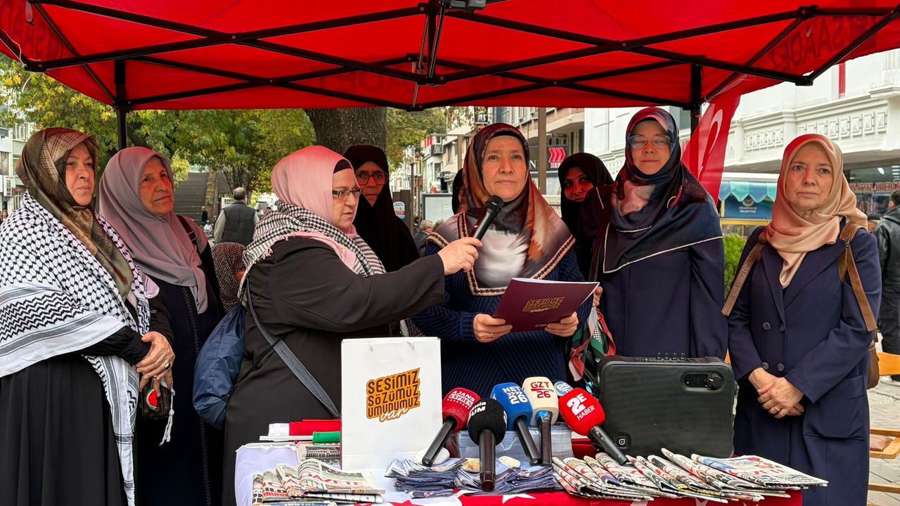 Saadet Partili kadınlardan çocuk hakları için çağrı: “Sesimiz, sözümüz, umudumuz var”