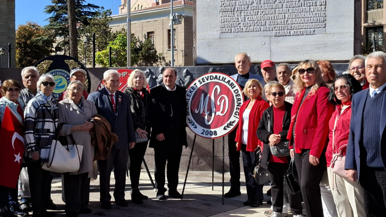 Memleket Sevdaları Derneği Eskişehir Şubesi Cumhuriyet Bayramı’nı kutladı
