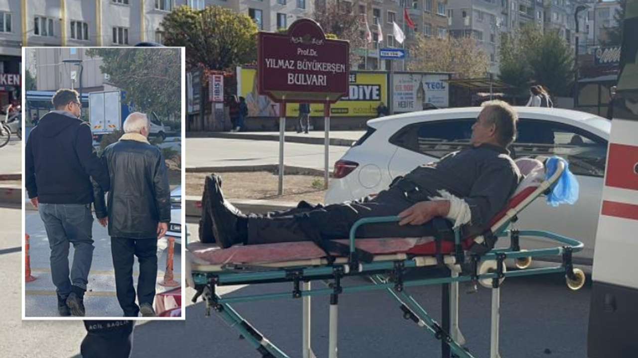 Eskişehir’de yaşlı adam sokak ortasında arkadaşını bıçakladı!