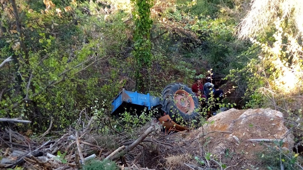 Traktör kazası: 1 ölü