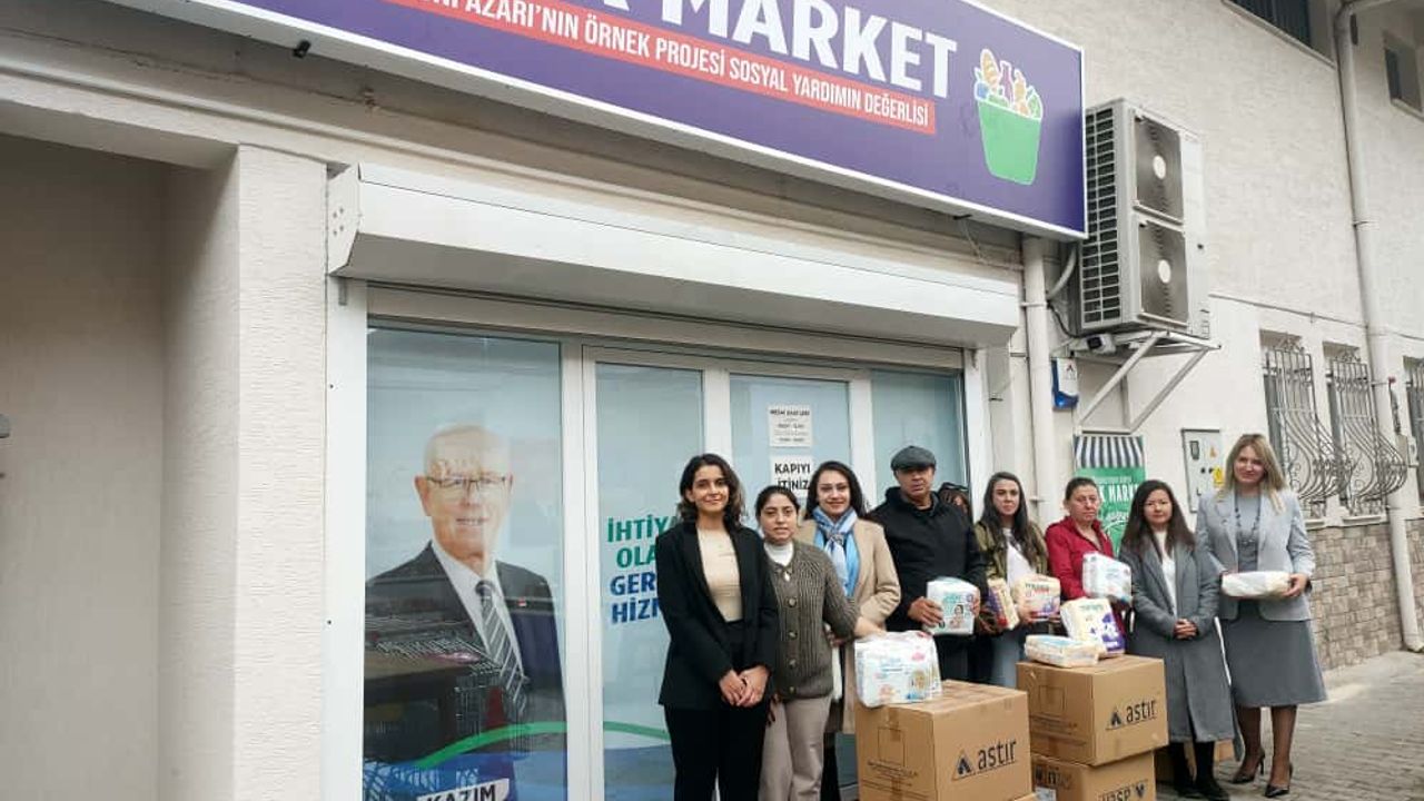 Odunpazarı Kent Konseyi Kadın Meclisi’nden Halk Market’e Anlamlı Destek