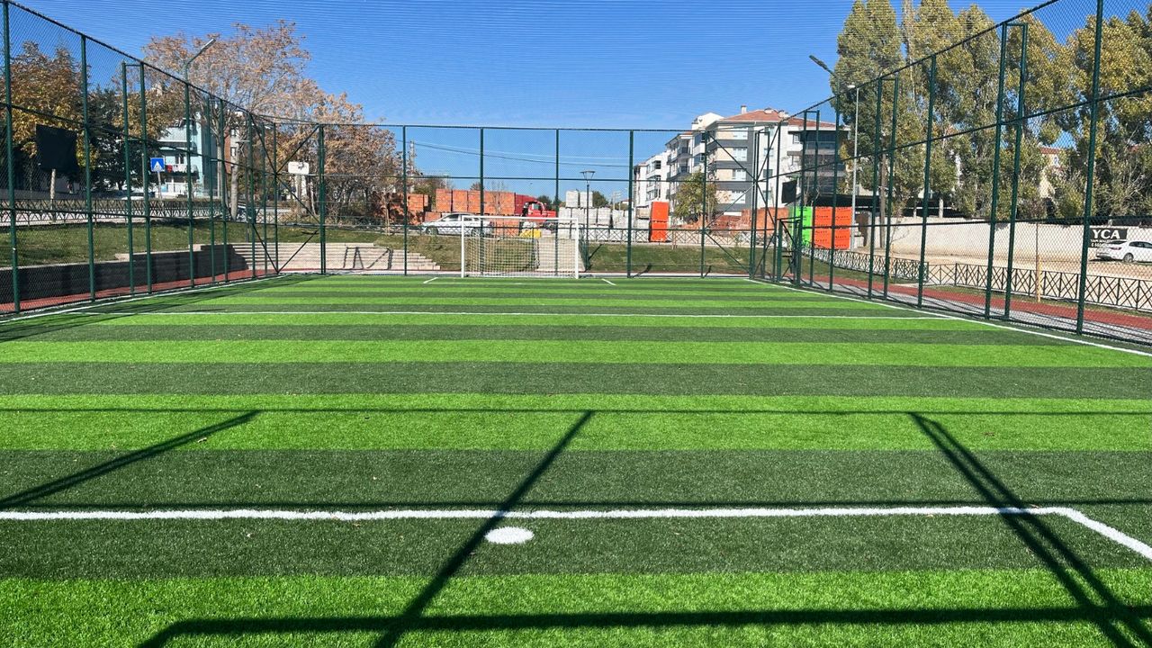 Eskişehir'de o mahalleye yeni bir spor alanı kazandırılıyor: Açılış tarihi belli oldu!