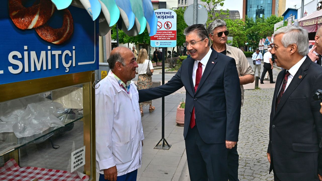 Vali Yılmaz’dan Eskişehir esnafına ziyaret
