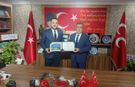MÜSİAD Eskişehir’den MHP İl Başkanı Ayhan Sezer’e “hayırlı olsun” ziyareti