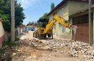 İnönü’de bozulan yollar yenileniyor