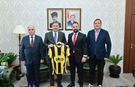 Çağlarspor'dan Vali Yılmaz'a ziyaret