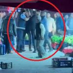 Pazarcıların yer kavgası kamerada