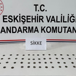 Eskişehir'de tarihi eser operasyonu: Çantasında 55 sikke ile yakalandı