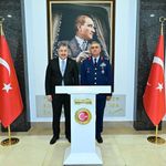 Hava Korgeneral Erdoğan Gür’den Vali Dr. Erdinç Yılmaz’a ziyaret