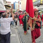Mehteran takımını görünce çocuklar gibi sevindi: Eskişehir’de renkli anlar