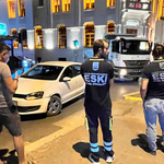 2 Eylül Caddesi’nde kamyon ile otomobil çarpıştı