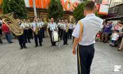 Eskişehir'de bando gösterisi